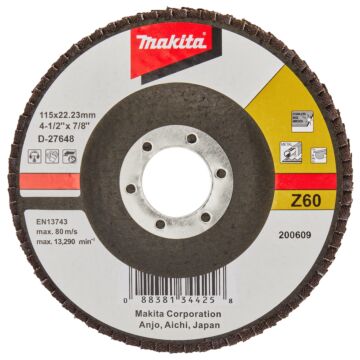 Makita D-27648 Lamellenschijf 115mm Z40