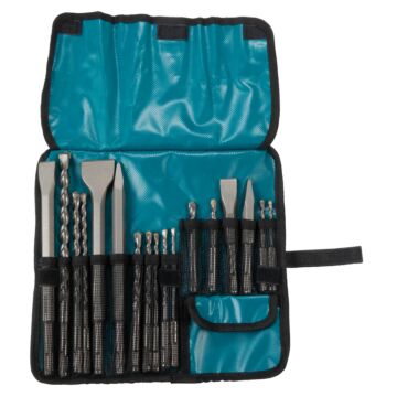 Makita D-53621 Boor-/beitelset 17-delig