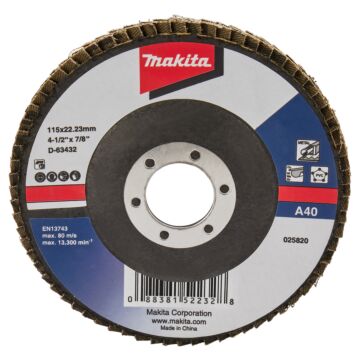 Makita D-63432 Lamellenschijf 115mm A40