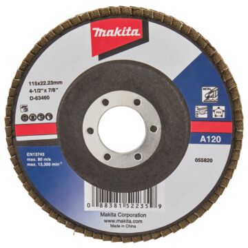 Makita D-63460 Lamellenschijf 115mm A120