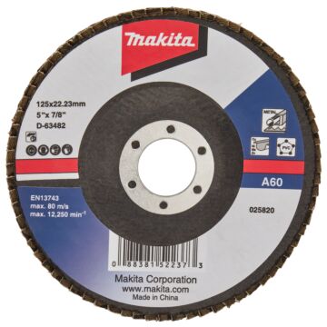 Makita D-63482 Lamellenschijf 125mm A60