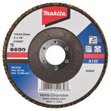 Makita D-63507-10 Lamellenschijf 125mm A120