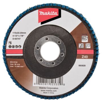 Makita D-63747-10 Lamellenschijf 115mm Z40