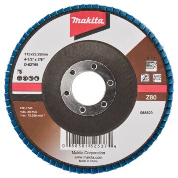 Makita D-63769-10 Lamellenschijf 115mm Z80