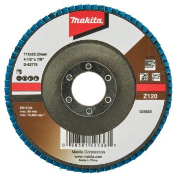Makita D-63775 Lamellenschijf 115mm Z120