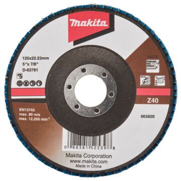 Makita D-63781-10 Lamellenschijf 125mm Z40
