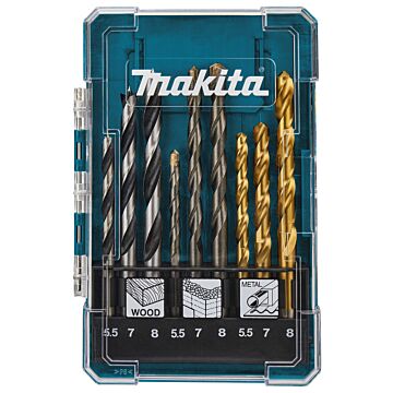 Makita D-71978 Borenset 9-delig