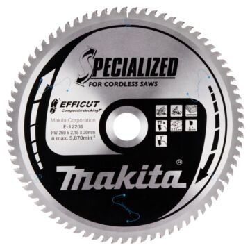 Makita E-12201 Afkortzaagblad WPC