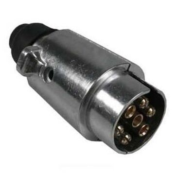 Aanhanger stekker, 7-polig, metaal