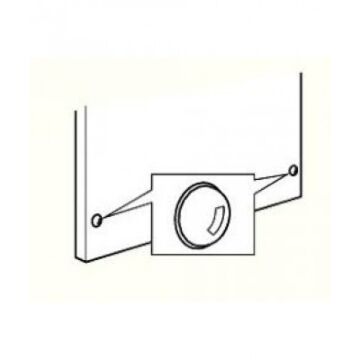 Afstandhouders transparant per set