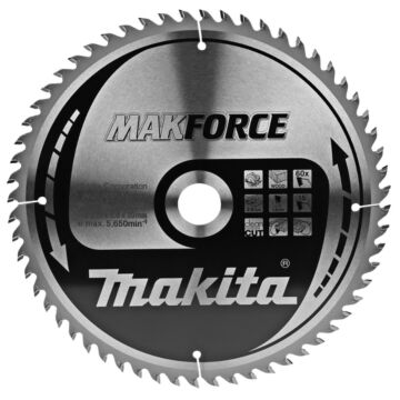 Makita B-08573 Zaagb hout 270x30x2,8 60T 15g