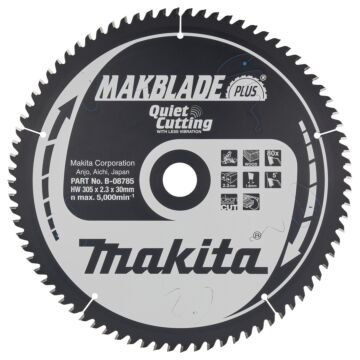Makita B-08785 Afkortzaagblad Hout