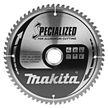 Makita B-09628 Afkortzaagblad Aluminium 