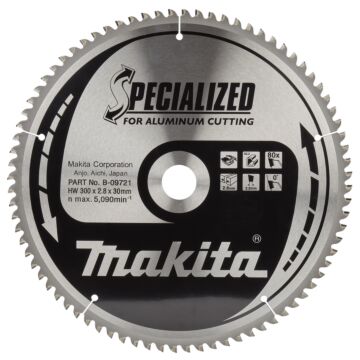 Makita B-09721 Tafelzaagblad Aluminium