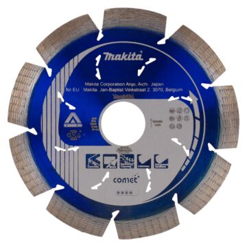 Makita B-12762 Diamantschijf 115x22,23x2,2mm blauw