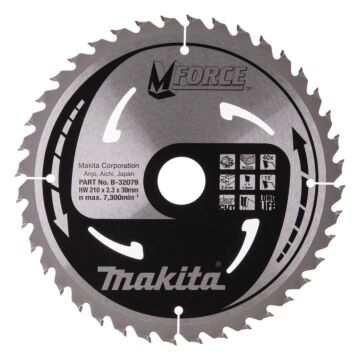Makita B-32079 Cirkelzaagblad Hout