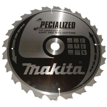 Makita B-33087 Cirkelzaagblad Hout (noest/spijker)