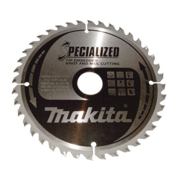 Makita B-33174 Cirkelzaagblad Hout (noest/spijker)