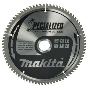 makita B-33277 Cirkelzaagblad Aluminium