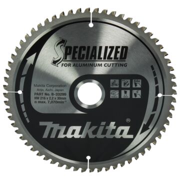 Makita B-33299 Afkortzaagblad Aluminium