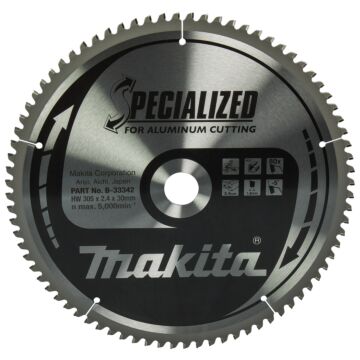 Makita B-33342 Afkortzaagblad Aluminium