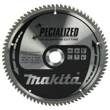 Makita B-33386 Tafelzaagblad Aluminium