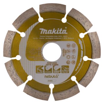 Makita B-53986 Diamantschijf 115x22,23x2,0mm oranje