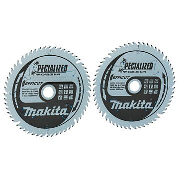 Makita B-57336-2 Twin-Pack Cirkelzaagblad Hout Efficut