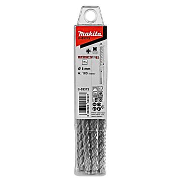Makita B-63373 P4S:SDS-PLUS boor 8x165mm 10st