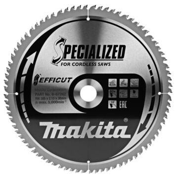 Makita B-67262 Afkortzaagblad Hout