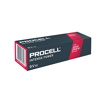 Batterijen Duracell PROCELL, 9 Volt, e-block, 6LR61