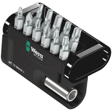 Wera BIT ASSORTIMENT, BIT-CHECK 12 METAL 1, 12-DELIG