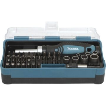 Makita B-36170 47-delige Doppen & Bitset in kunststof opbergbox 