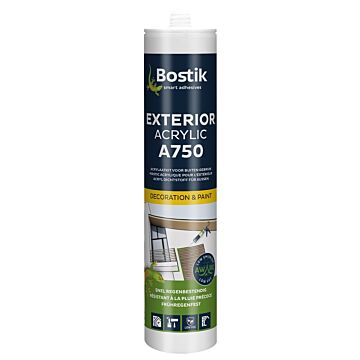 Bostik Bostik A750 Exterior Acrylic 310ml wit