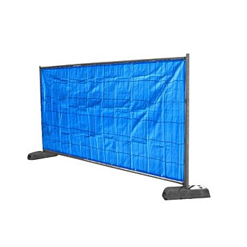 Bouwhekkleed, bouwhekdoek blauw 1.76 x 3.41 m