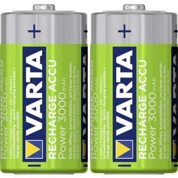 Varta Recharge Accu Power D 3000mAh B2 NiMH batt