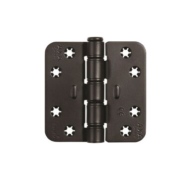 AXA SMART-EASYFIX/3MM/89X89/GEMONTEERD/ MAT ZWART GELAKT STAAL/EAN