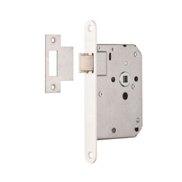 AXA LOOPSLOT/ DM50/ VOORPLAAT WIT GELAKT