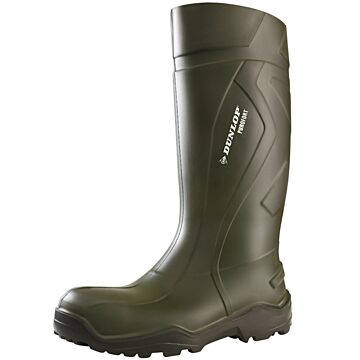 Dunlop - C762 Purofort+ knielaars S5 zwart, groen en geel - 41 - 08 - GROEN