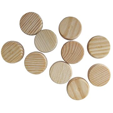 CONNEX HOUTPROP ROND GRENEN 35mm 10st