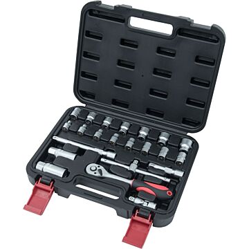 CONNEX DOPSLEUTELSET PROFI 3/8 22dlg