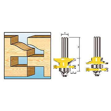 Makita D-11916 Contraprofielfr+lag 41 S12