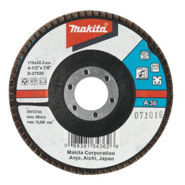Makita D-27040 Lamellenschuurschijf 115 A60