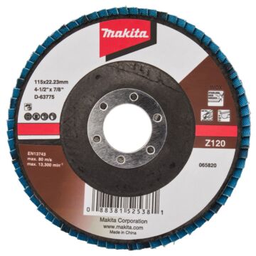 Makita D-63775-10 Lamellenschijf 115mm Z120