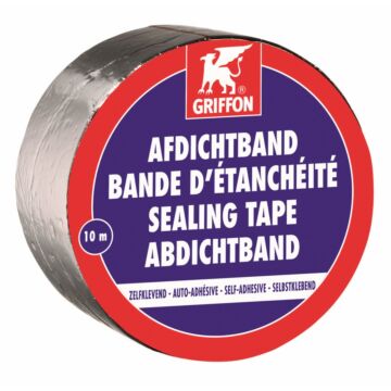 Griffon Griffon Afdichtband Lood Rol 10 m x 10 cm NL/FR/EN/DE