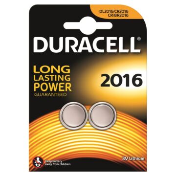 Duracell Knoopcelbatterijen 2016 2st.