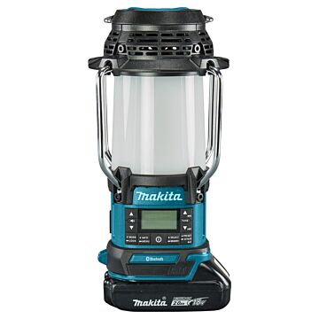 DMR056 14,4 V / 18 V Camping lamp met radio en Bluetooth