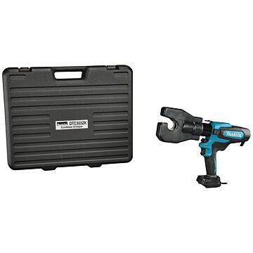 Makita DTC303ZK LXT 18 V Kabelkrimptang 60 kN 31,5mm