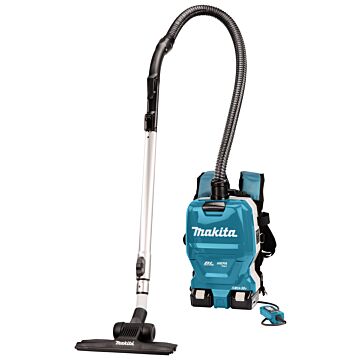 Makita DVC261TX22 2x18 V Rugstofzuiger voor schoonmaak