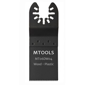 Mtools Multitool invalzaagblad HCS Standaard 18tpi 34x40mm. DW MT06DW04